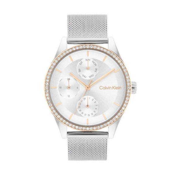 Reloj  C/milanesa Plateada  CALVIN KLEIN