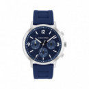 Reloj C/ Silicona Azul  CALVIN KLEIN