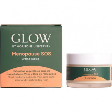 Glow Menopause Sos Crema 50ML  GLOW BOTANICA ESPAÑA