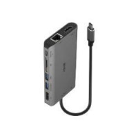 Dock Station LINDY Usb-c a HDMI/DP/USB/RJ45 100W(43323)