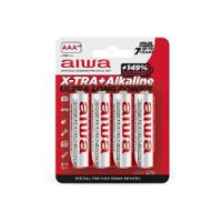 Pack 4 Pilas AIWA Aaa LR03 Alcalinas 1.5V(AB-AAALR03/4)