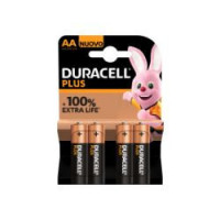 Pack 4 Pilas DURACELL Plus Extra Life Aa (LR6/MN1500)