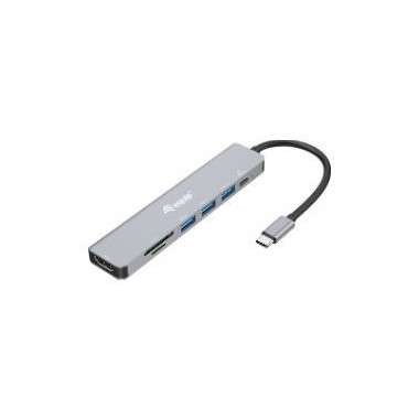 Dock Station EQUIP USB-C a HDMI/3USB-A/PD (EQ133494)