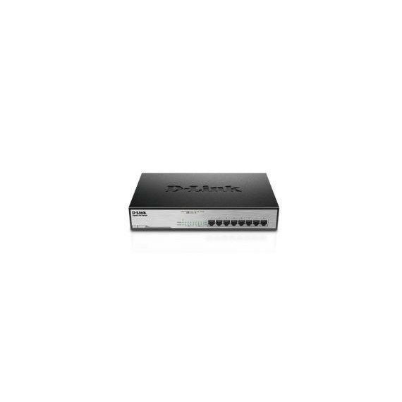 Switch D-LINK 8P 10/100/1000 Poe+ Rack 1U (DGS-1008MP)