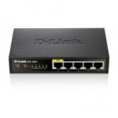 Switch D-LINK 5P 10/100 L2 Poe Negro (DES-1005P)