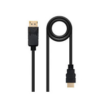 Nanocable Dp/m a HDMI A/m 2M Negro (10.15.4302)  NANO