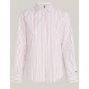 TOMMY HILFIGER - Stripe Regular Shirt - 03B - F|WW0WW42274/03B