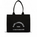 KARL LAGERFELD - Rsg Square Large Tote - A999 - 245W3855/A999