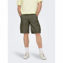 Bermudas ONLY&SONS Loc Cargo Olive Night