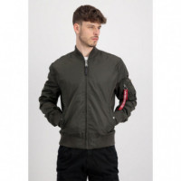 Chaquetas Hombre Chaqueta ALPHA INDUSTRIES Tipo Aviador MA-1 Tt Rep Grey