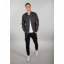 Chaquetas Hombre Chaqueta ALPHA INDUSTRIES Tipo Aviador MA-1 Tt Rep Grey