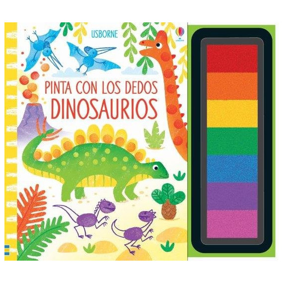Dinosaurios Pinta con los Dedos Dinosaurios Pinta con los Dedos