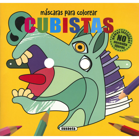 Cubistas Mascaras para Colorea Cubistas Mascaras para Colorea