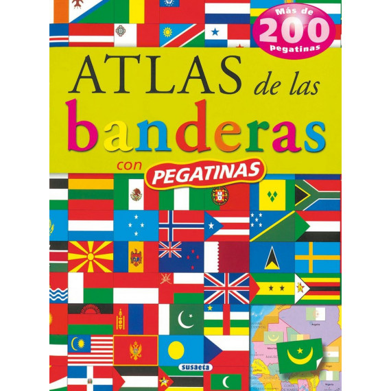 ATLAS de Banderas con Pegatinas ATLAS de Banderas con Pegatinas