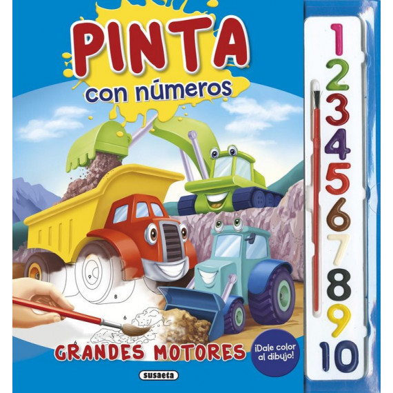 Pinta con Numeros Grandes Motores Pinta con Numeros Grandes Motores