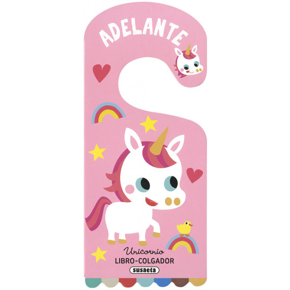 Unicornio Libro Colgador Unicornio Libro Colgador