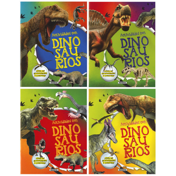 Actividades con Dinosaurios 4 Titulos Actividades con Dinosaurios 4 Titulos