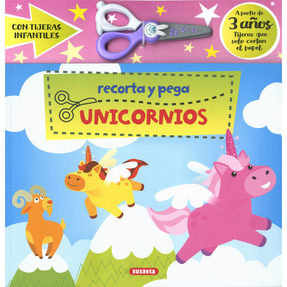 Recorta y Pega Unicornios Recorta y Pega Unicornios