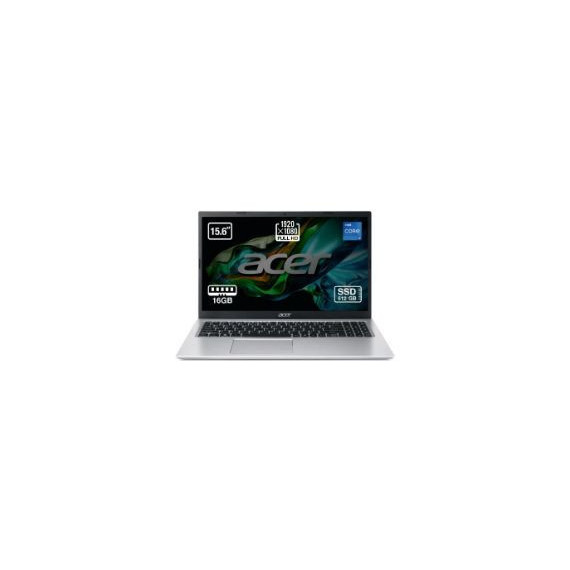 ACER A315-58 77EL I7-1165G7 16GB 512GB 15.6" Fdos Plata