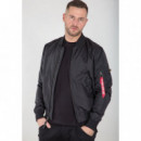 Chaquetas Hombre Chaqueta ALPHA INDUSTRIES Tipo Aviador MA-1 Tt Black