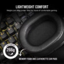 Auriculares + Microfono CORSAIR HS55 Gaming Headset Wireless Db 7.1 Black