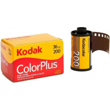 Carrete KODAK Colorplus 200 35MM 36 Exp