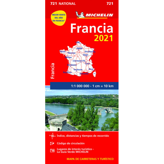 Mapa National Francia 2021 Mapa National Francia 2021