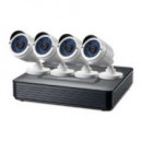 Kit de Videovigilancia LEVELONE 1080 Int/ext (DSK-4001)