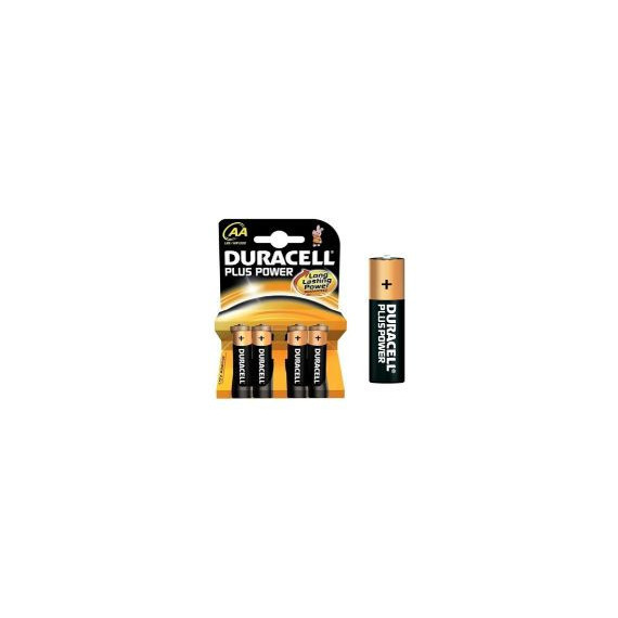 Pilas DURACELL Plus LR06 Aa 4UNIDADES (38001)