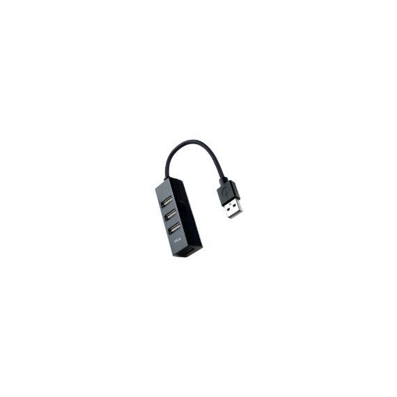 Hub Nanocable Usb-a 2.0 a 4USB-A 2.0 Negro (10.16.4404)  NANO