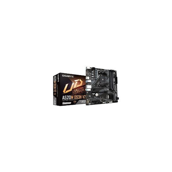 GIGABYTE A520M DS3H V2:(AM4) 4DDR4 HDMI Dvi-d Dp Matx