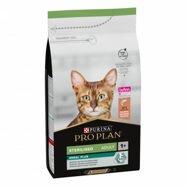 Pplan Cat Sterilised Renal+ Salmon 1,5 K  PROPLAN