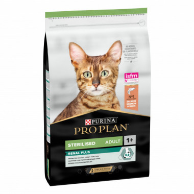 Pplan Cat Sterilised Renal+ Salmon 10 Kg  PROPLAN