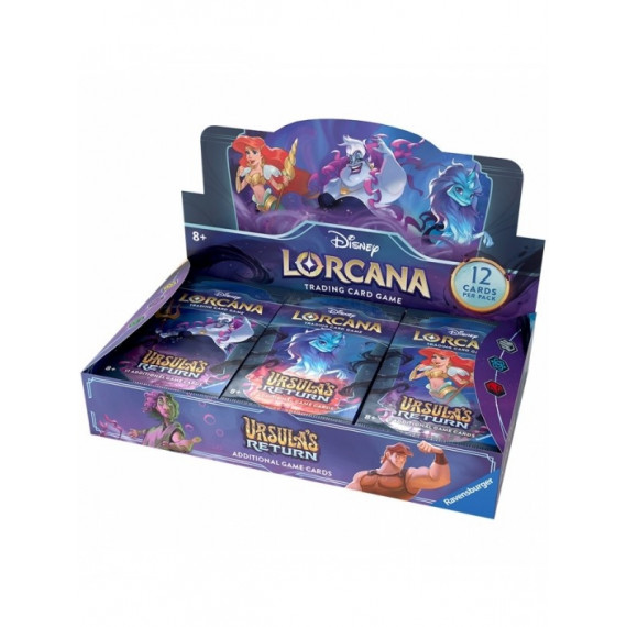 Sobres Lorcana Ursula´s Return Disney Inglés.  RAVENSBURGER