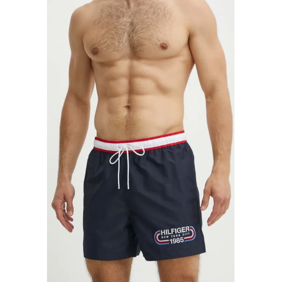 Bañador TOMMY HILFIGER Drawstring Azul Marino