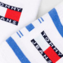 Pack de 2 Calcetines Footie Stripe  TOMMY HILFIGER