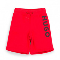 Shorts con Logo Estampado Kids  HUGO BOSS