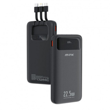 MTK Powerbank  TD2133 Type-c 9000 Mah / 2XTYPE-C / Microusb / USB / Negro
