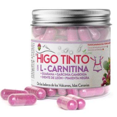 TUNO CANARIAS HIGO TINTO L-CARNITINA CAPS