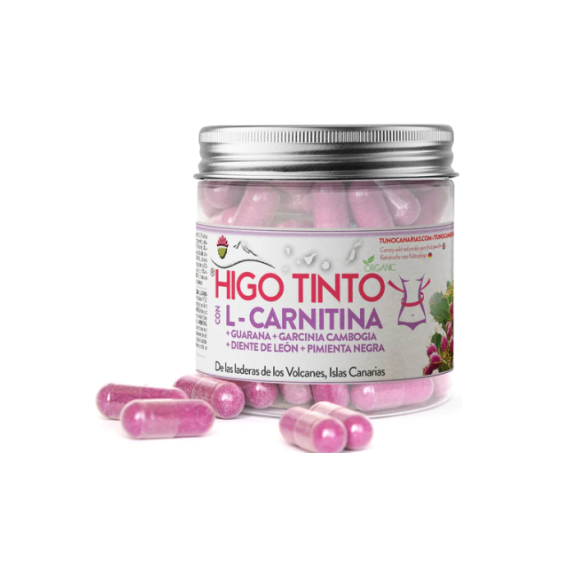 TUNO CANARIAS HIGO TINTO L-CARNITINA CAPS