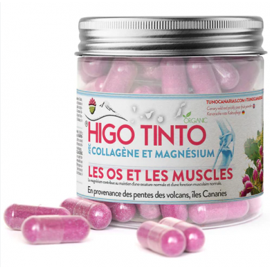 TUNO CANARIAS HIGO TINTO CON COLAGENO Y MAGNESIO CAPSULAS