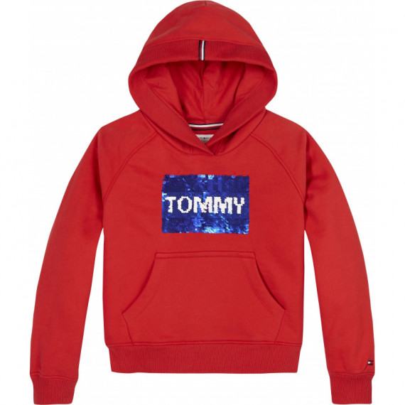 Flag Flip Sequins Hoodie  TOMMY HILFIGER