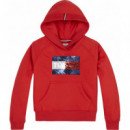 Flag Flip Sequins Hoodie  TOMMY HILFIGER