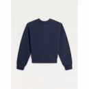 Sequins Flag Sweatshirt Twilight Navy  TOMMY HILFIGER