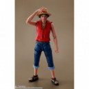 One Piece Figura D. Luffy (netflix) 14 Cm  TAMASHII NATIONS