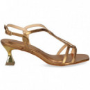 Sandlia Bebe Piel Bronce  VICENZA