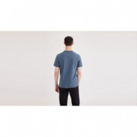 Camisetas Hombre Camiseta Dockers® de Hombre Slim Fit Logo Placid Blue  DOCKERS