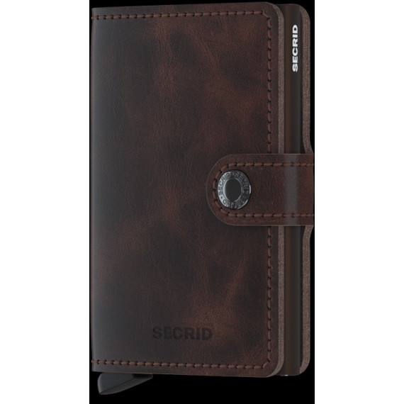 Se Miniwallet Leather Vintage Chocolate  SECRID