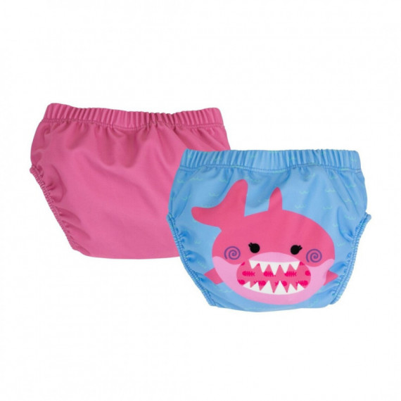 Pack Bañador Pañal Tiburon Rosa  ZOOCCHINI