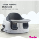 Trona Evolutiva Portatil BUMBO Slate Grey